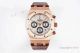 Swiss Copy Audemars Piguet Royal Oak Chrono 39MM Rose Gold Men's Watches (3)_th.jpg